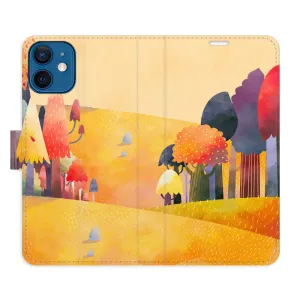 Flipové pouzdro iSaprio - Autumn Forest - iPhone 12 mini