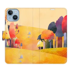 Flipové pouzdro iSaprio - Autumn Forest - iPhone 14