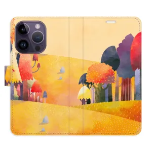 Flipové pouzdro iSaprio - Autumn Forest - iPhone 14 Pro