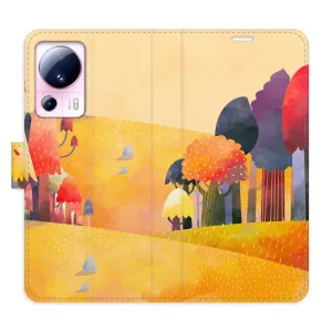 Flipové pouzdro iSaprio - Autumn Forest - Xiaomi 13 Lite
