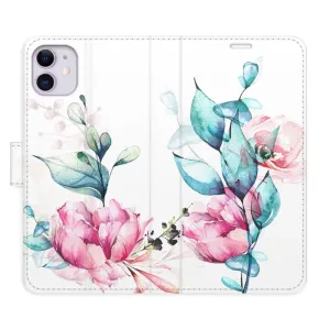 Flipové pouzdro iSaprio - Beautiful Flower - iPhone 11