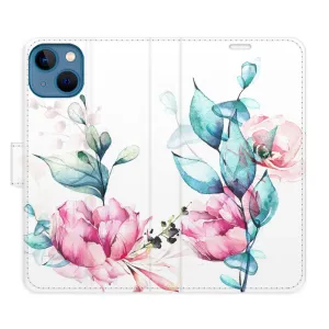Flipové pouzdro iSaprio - Beautiful Flower - iPhone 13