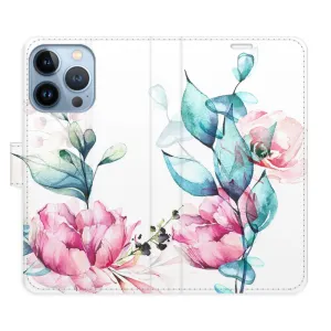 Flipové pouzdro iSaprio - Beautiful Flower - iPhone 13 Pro