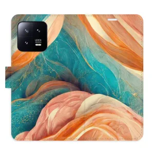 Flipové pouzdro iSaprio - Blue and Orange - Xiaomi 13