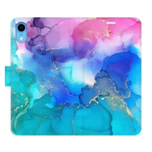 Flipové pouzdro iSaprio - BluePink Paint - iPhone XR