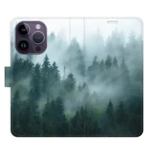Flipové pouzdro iSaprio - Dark Forest - iPhone 14 Pro