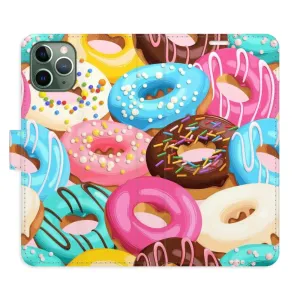 Flipové pouzdro iSaprio - Donuts Pattern 02 - iPhone 11 Pro
