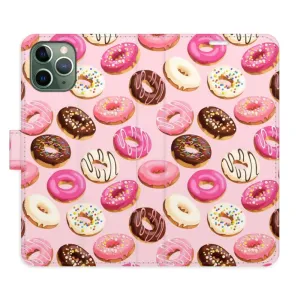 Flipové pouzdro iSaprio - Donuts Pattern 03 - iPhone 11 Pro