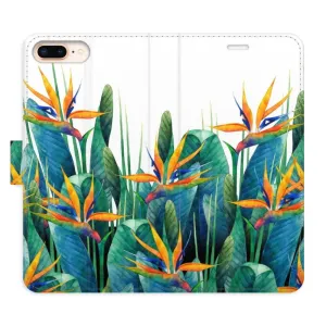 Flipové pouzdro iSaprio - Exotic Flowers 02 - iPhone 7 Plus