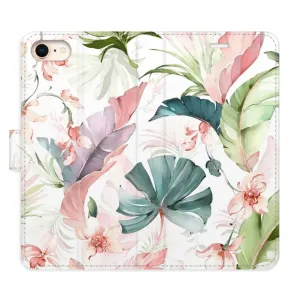 Flipové pouzdro iSaprio - Flower Pattern 07 - iPhone 7/8/SE 2020
