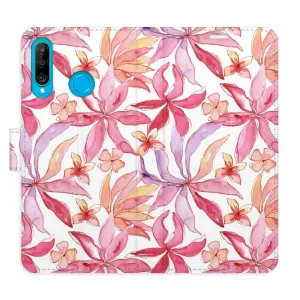 Flipové pouzdro iSaprio - Flower Pattern 10 - Huawei P30 Lite