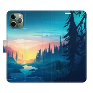 Flipové pouzdro iSaprio - Magical Landscape - iPhone 11 Pro