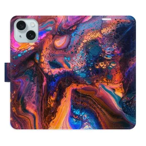 Flipové pouzdro iSaprio - Magical Paint - iPhone 15