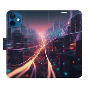 Flipové pouzdro iSaprio - Modern City - iPhone 12 mini