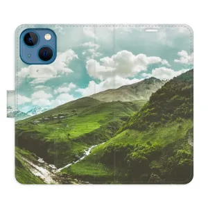 Flipové pouzdro iSaprio - Mountain Valley - iPhone 13 mini