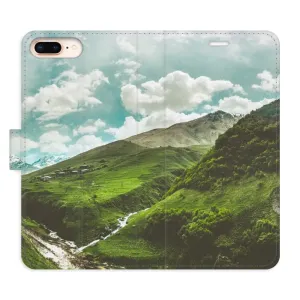 Flipové pouzdro iSaprio - Mountain Valley - iPhone 7 Plus