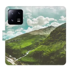 Flipové pouzdro iSaprio - Mountain Valley - Xiaomi 13 Pro
