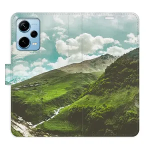 Flipové pouzdro iSaprio - Mountain Valley - Xiaomi Redmi Note 12 Pro+ 5G