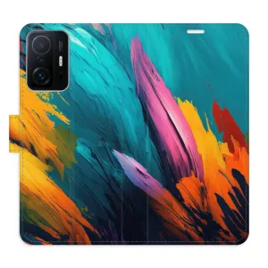 Flipové pouzdro iSaprio - Orange Paint 02 - Xiaomi 11T / 11T Pro