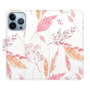 Flipové pouzdro iSaprio - Ornamental Flowers - iPhone 13 Pro