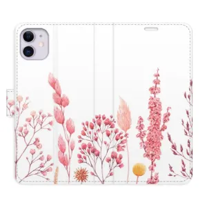 Flipové pouzdro iSaprio - Pink Flowers 03 - iPhone 11