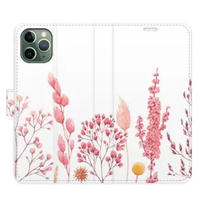 Flipové pouzdro iSaprio - Pink Flowers 03 - iPhone 11 Pro