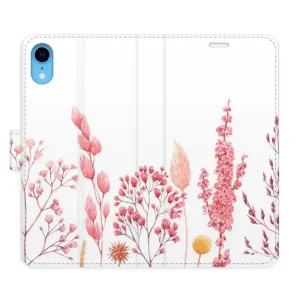 Flipové pouzdro iSaprio - Pink Flowers 03 - iPhone XR