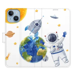 Flipové pouzdro iSaprio - Space 06 - iPhone 14