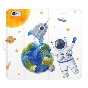 Flipové pouzdro iSaprio - Space 06 - iPhone 6/6S