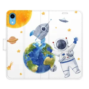 Flipové pouzdro iSaprio - Space 06 - iPhone XR