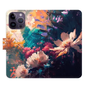 Flipové pouzdro iSaprio - Spring Flowers - iPhone 14 Pro Max