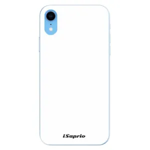 Odolné silikonové pouzdro iSaprio - 4Pure - bílý - iPhone XR
