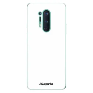 Odolné silikonové pouzdro iSaprio - 4Pure - bílý - OnePlus 8 Pro