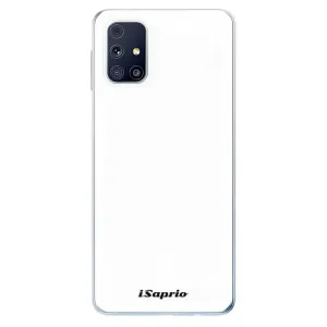Odolné silikonové pouzdro iSaprio - 4Pure - bílý - Samsung Galaxy M31s
