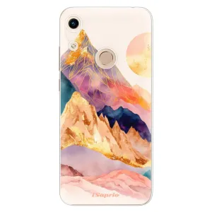 Odolné silikonové pouzdro iSaprio - Abstract Mountains - Huawei Honor 8A