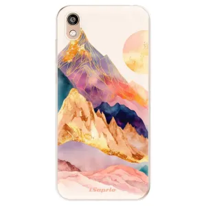 Odolné silikonové pouzdro iSaprio - Abstract Mountains - Huawei Honor 8S