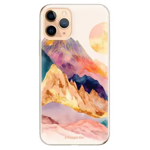 Odolné silikonové pouzdro iSaprio - Abstract Mountains - iPhone 11 Pro