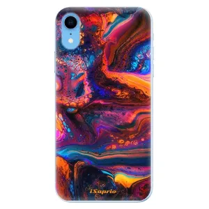 Odolné silikonové pouzdro iSaprio - Abstract Paint 02 - iPhone XR