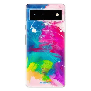 Odolné silikonové pouzdro iSaprio - Abstract Paint 03 - Google Pixel 6 5G