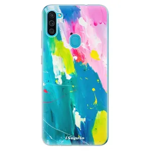 Odolné silikonové pouzdro iSaprio - Abstract Paint 04 - Samsung Galaxy M11