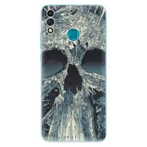 Odolné silikonové pouzdro iSaprio - Abstract Skull - Honor 9X Lite