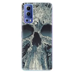 Odolné silikonové pouzdro iSaprio - Abstract Skull - Vivo Y72 5G