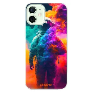 Odolné silikonové pouzdro iSaprio - Astronaut in Colors - iPhone 12