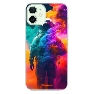 Odolné silikonové pouzdro iSaprio - Astronaut in Colors - iPhone 12 mini