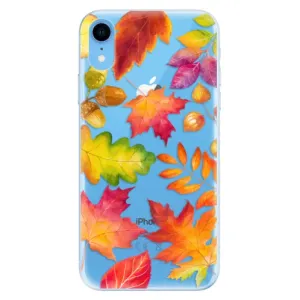 Odolné silikonové pouzdro iSaprio - Autumn Leaves 01 - iPhone XR