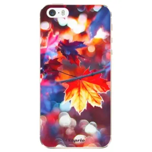 Odolné silikonové pouzdro iSaprio - Autumn Leaves 02 - iPhone 5/5S/SE