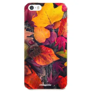 Odolné silikonové pouzdro iSaprio - Autumn Leaves 03 - iPhone 5/5S/SE