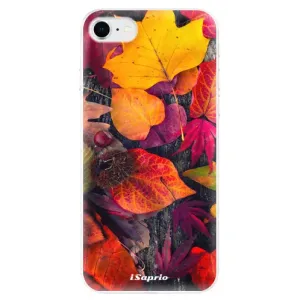 Odolné silikonové pouzdro iSaprio - Autumn Leaves 03 - iPhone SE 2020