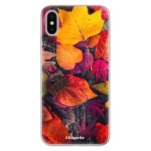 Odolné silikonové pouzdro iSaprio - Autumn Leaves 03 - iPhone X