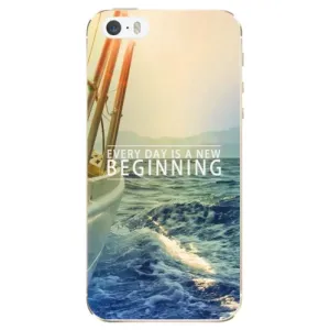 Odolné silikonové pouzdro iSaprio - Beginning - iPhone 5/5S/SE